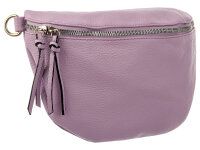 Hernan HB0399 Grossover Tasche mit Reißverschluss lila