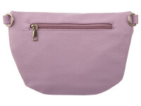 Hernan HB0399 Grossover Tasche mit Reißverschluss lila