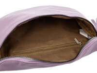 Hernan HB0399 Grossover Tasche mit Reißverschluss lila