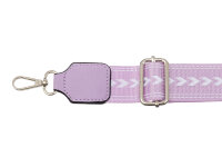 Hernan HB0399 Grossover Tasche mit Reißverschluss lila