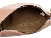 Hernan HB0399 Grossover Tasche mit Reißverschluss pink