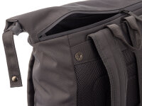 Franky RS91-F Rolltop Freizeitrucksack mit Laptopfach ca. 15" dark grey