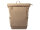 Franky RS91-F Rolltop Freizeitrucksack mit Laptopfach ca. 15" dark beige