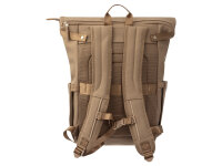 Franky RS91-F Rolltop Freizeitrucksack mit Laptopfach ca. 15" dark beige