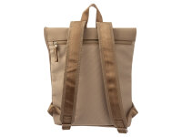 Franky RS92-F Freizeit Rucksack mit Laptopfach ca. 14" dark beige