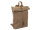 Franky RS92-F Freizeit Rucksack mit Laptopfach ca. 14" dark beige