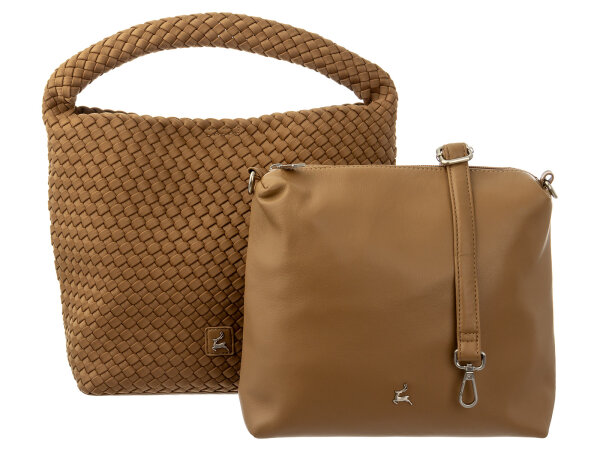 Prato LM Joyce S973-W Neopren Umhängeteasche Bag in Bag copper