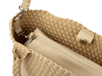Prato LM Joyce S975-W Neopren Umhängeteasche Bag in Bag beige