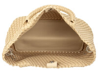 Prato LM Joyce S975-W Neopren Umhängeteasche Bag in Bag beige