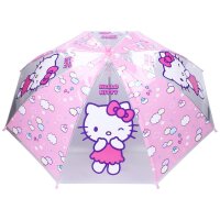 Vadobag Kinderschirm Regenschirm Hello Kitty Rainy Days