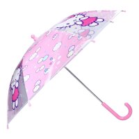 Vadobag Kinderschirm Regenschirm Hello Kitty Rainy Days