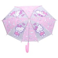Vadobag Kinderschirm Regenschirm Hello Kitty Rainy Days