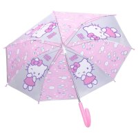 Vadobag Kinderschirm Regenschirm Hello Kitty Rainy Days