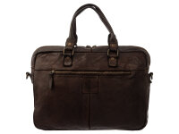 Harbour 2nd Jonathan Cool Casual Business Bag-Stle Laptoptasche Darkbrown