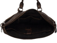 Harbour 2nd Jonathan Cool Casual Business Bag-Stle Laptoptasche Darkbrown