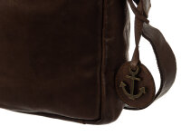 Harbour 2nd Arion Crossbody-Style Cool Casual Umhängetasche Darkbrown