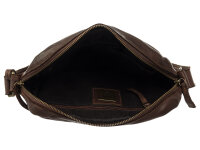 Harbour 2nd Arion Crossbody-Style Cool Casual Umhängetasche Darkbrown