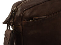 Harbour 2nd Arion Crossbody-Style Cool Casual Umhängetasche Darkbrown