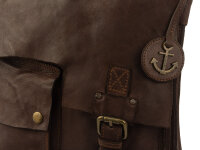 Harbour 2nd Juwil von Er Business Bag-Sytle Cool Casual Umhängetasche Darkbrown