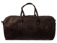 Harbour 2nd Jan Cool Casual Weekender-Stye Reisetasche Darkbrown