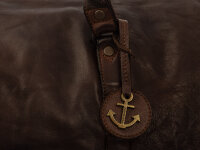 Harbour 2nd Jan Cool Casual Weekender-Stye Reisetasche Darkbrown
