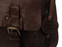 Harbour 2nd Yamal Cool Casual Business Bag-Style Laptoptasche Darkbrown