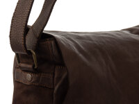 Harbour 2nd Yamal Cool Casual Business Bag-Style Laptoptasche Darkbrown