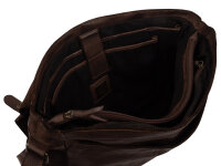 Harbour 2nd Yamal Cool Casual Business Bag-Style Laptoptasche Darkbrown