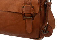 Harbour 2nd Funchal Crossbody-Style Cool Casual Umhängetasche Cognac