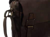 Harbour 2nd Funchal Crossbody-Style Cool Casual Umhängetasche Darkbrown