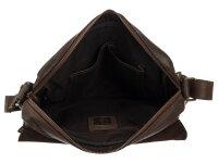 Harbour 2nd Funchal Crossbody-Style Cool Casual Umhängetasche Darkbrown