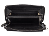 Harbour 2nd Pamela Mobilebag-Style Leder Handytasche/Geldbörse Ash
