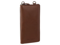 Harbour 2nd Pamela Mobilebag-Style Leder Handytasche/Geldbörse Cognac