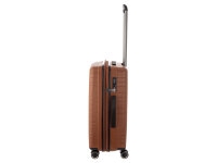 Franky PP14/19 Spinner 65er mit TSA-Zahlenschloss und Dehnfalte kupfer