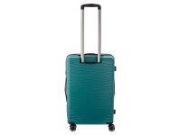 Franky PP14/19 Spinner 65er mit TSA-Zahlenschloss und Dehnfalte türkis