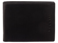 Bugatti ALDO Scheintasche 49113701 Querformat wallet with flip schwarz