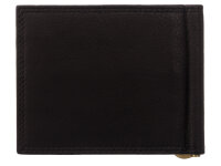 STEFANO Dollarclip mit Kartenfächern 475-018 schwarz