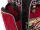 STEFANO 1702-29-60 Kinder Rucksack Rennauto kariert