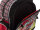 STEFANO 1702-29-60 Kinder Rucksack Rennauto kariert