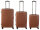 Franky PP14/19 Spinner 3er Set 55er/65er/75er mit TSA-Zahlenschloss kupfer