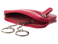 JS Schlüsseltasche C42223N Nappa-Leder Schlüsseletui fuxia