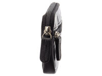 JS Schlüsseltasche C42223N Nappa-Leder Schlüsseletui schwarz