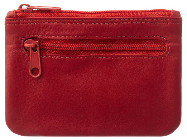 JS Schlüsseltasche C42224N Nappa-Leder Schlüsseletui rot