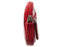 JS Schlüsseltasche C42224N Nappa-Leder Schlüsseletui rot