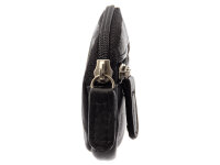 JS Schlüsseltasche C42224N Nappa-Leder Schlüsseletui schwarz