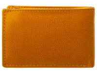 Bugatti ALDO Scheintasche 49113701 Querformat wallet with flip schwarz mustard