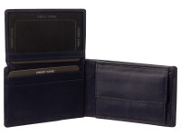 Bugatti ALDO Scheintasche 49113701 Querformat wallet with flip schwarz navy