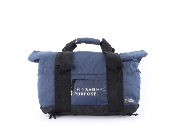 National Geographic Pathway Foldable Duffel Bag S Reisetasche Navy