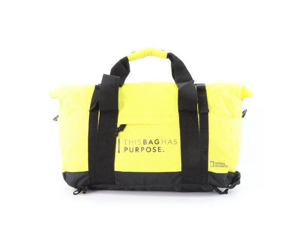 National Geographic Pathway Foldable Duffel Bag S Reisetasche Yellow