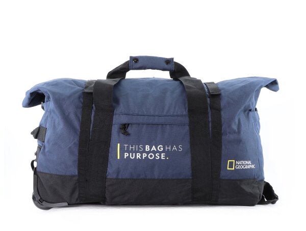 National Geographic Pathway Foldable Wheel Bag S Rollenreisetasche Navy
